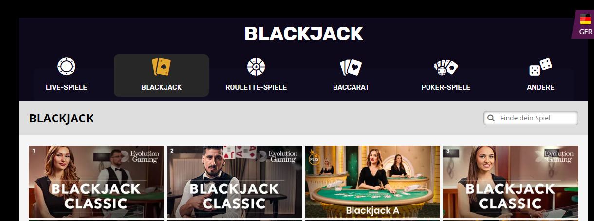 Spielen Sie Blackjack kostenlos oder um echtes Geld