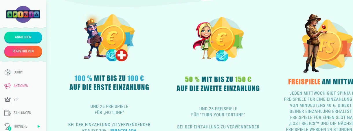 Beste Online Casino Boni für Schweizer