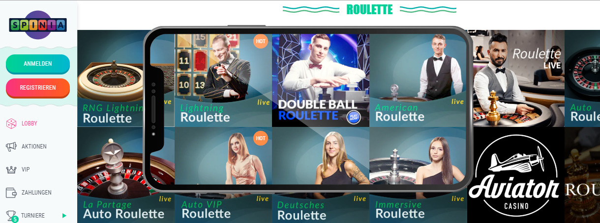 Online-Roulette auf Mobilgeräten